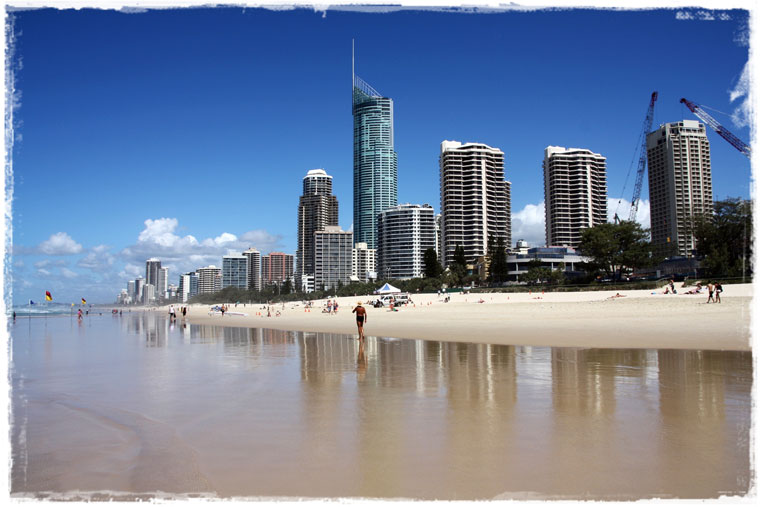Австралия. Курорты Gold Coast: золотой песок, золотой загар, золотая молодежь