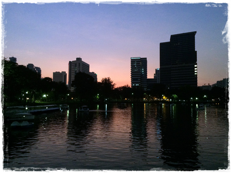 Бангкок. Городской парк Lumpini Park