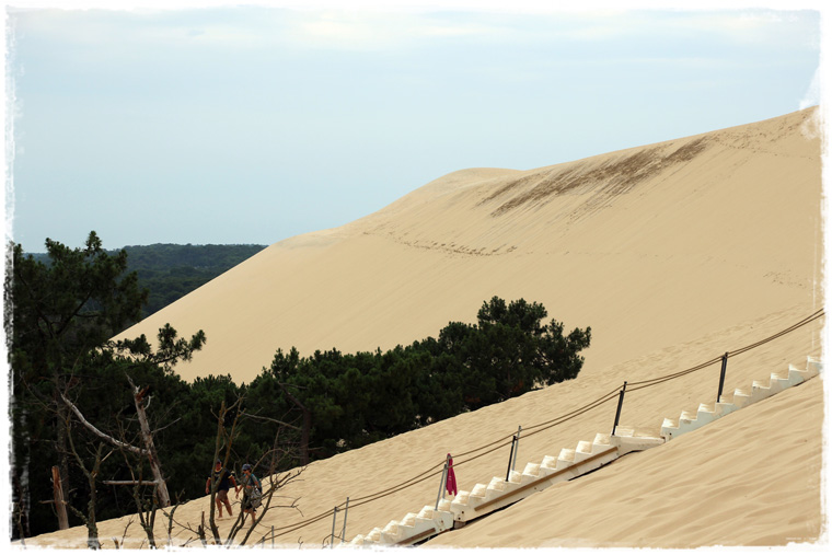 Dunes of Pilat - песчаные барханы очередного чуда Франции