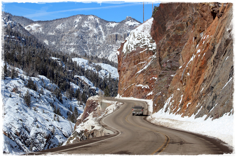 Красочный штат Колорадо: поезд в Дуранго и самая опасная дорога США - Million Dollar Highway